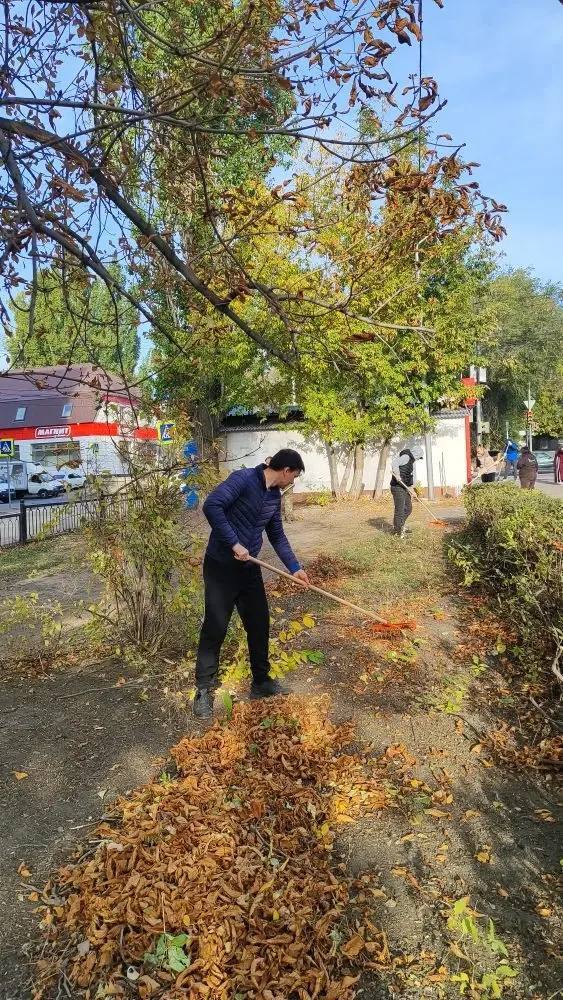 Сотрудники Инспекции гостехнадзора Саратовской области активно участвуют в субботниках.